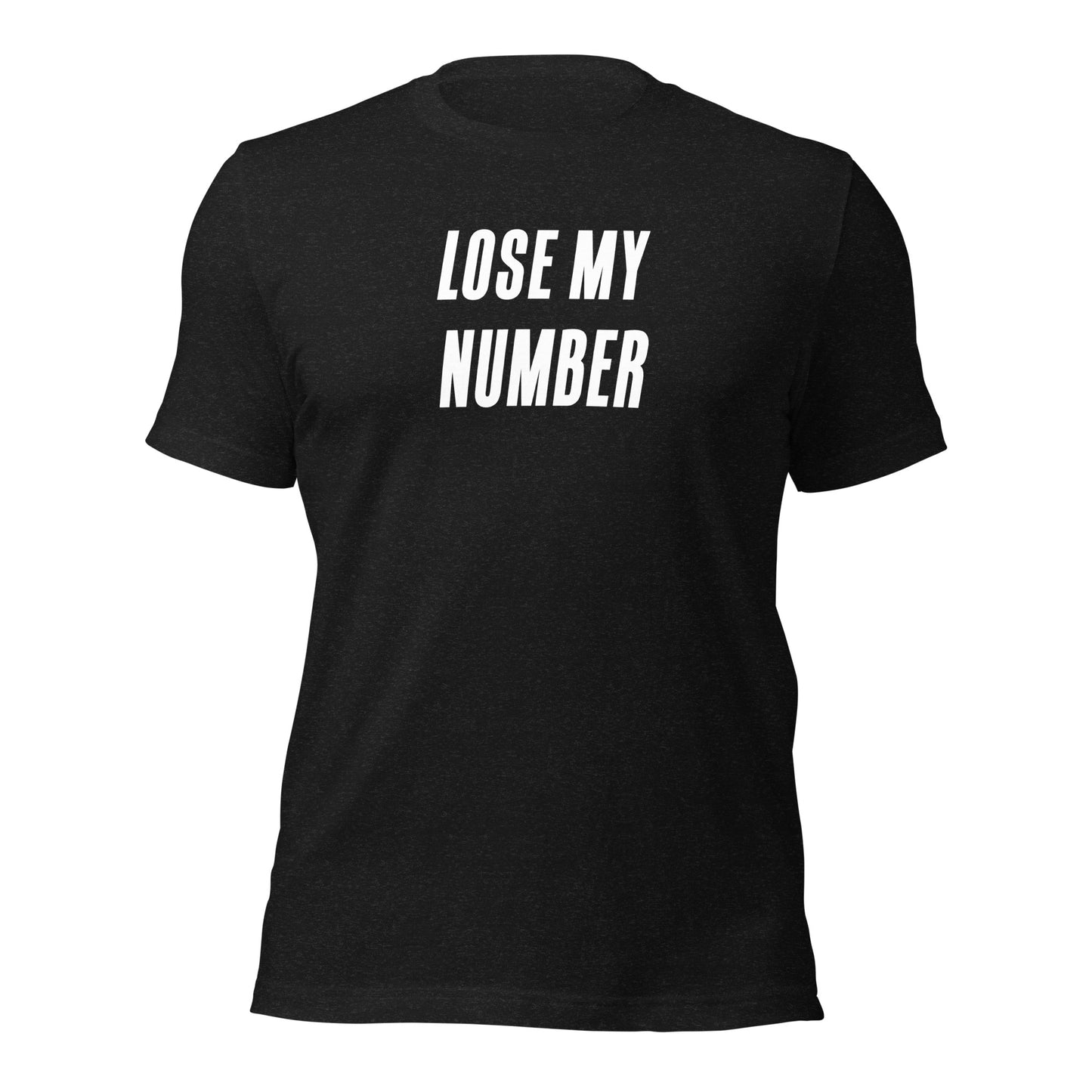 Lose My Number - BLACK